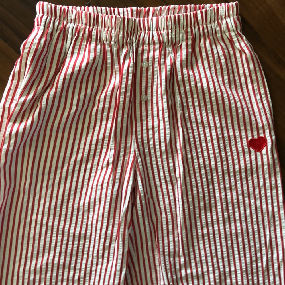 New Sincerely Jules Wide Leg Striped Pajama Pants - Picture 3 of 11